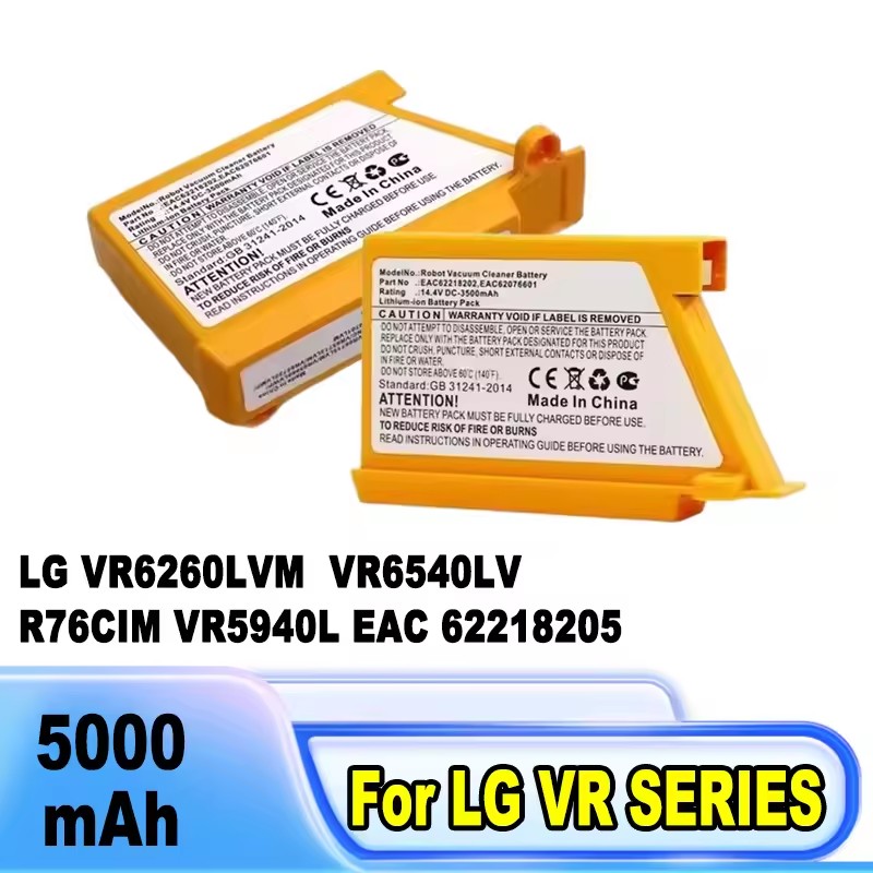 Vacuum Battery for LG VR6260LV - 4S Lipo Battery 14.8V 6000Mah ulasan dan harga