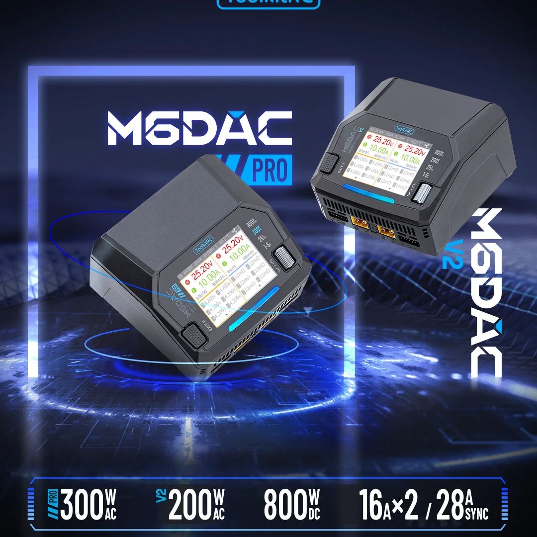 ToolkitRC M6DAC PRO M6DAC V2 D - Toolkitrc M6Dac Smart Charger ulasan dan harga